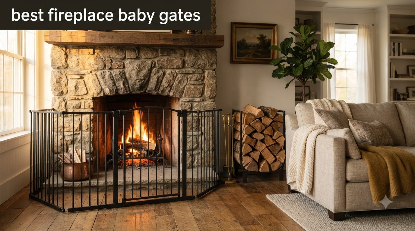 best fireplace baby gates