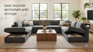 best modular sectionals with storage