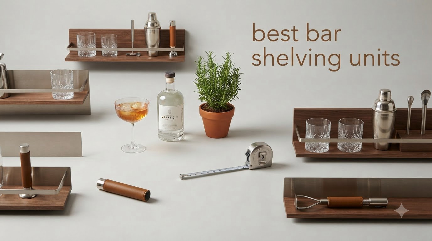 best bar shelving units