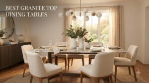 best granite top dining tables
