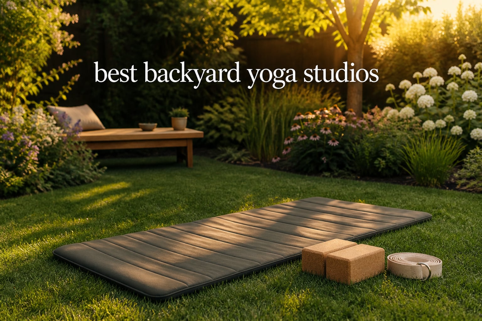 best backyard yoga studios