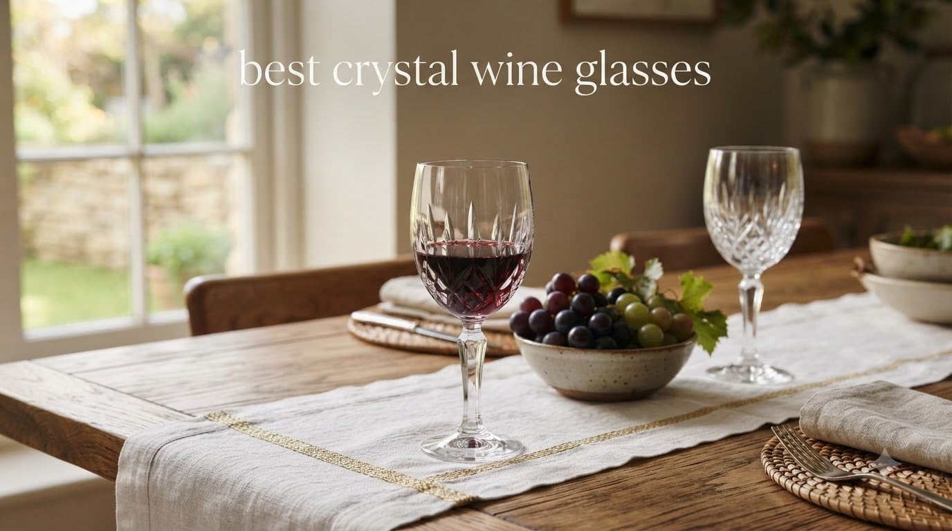 best crystal wine glasses