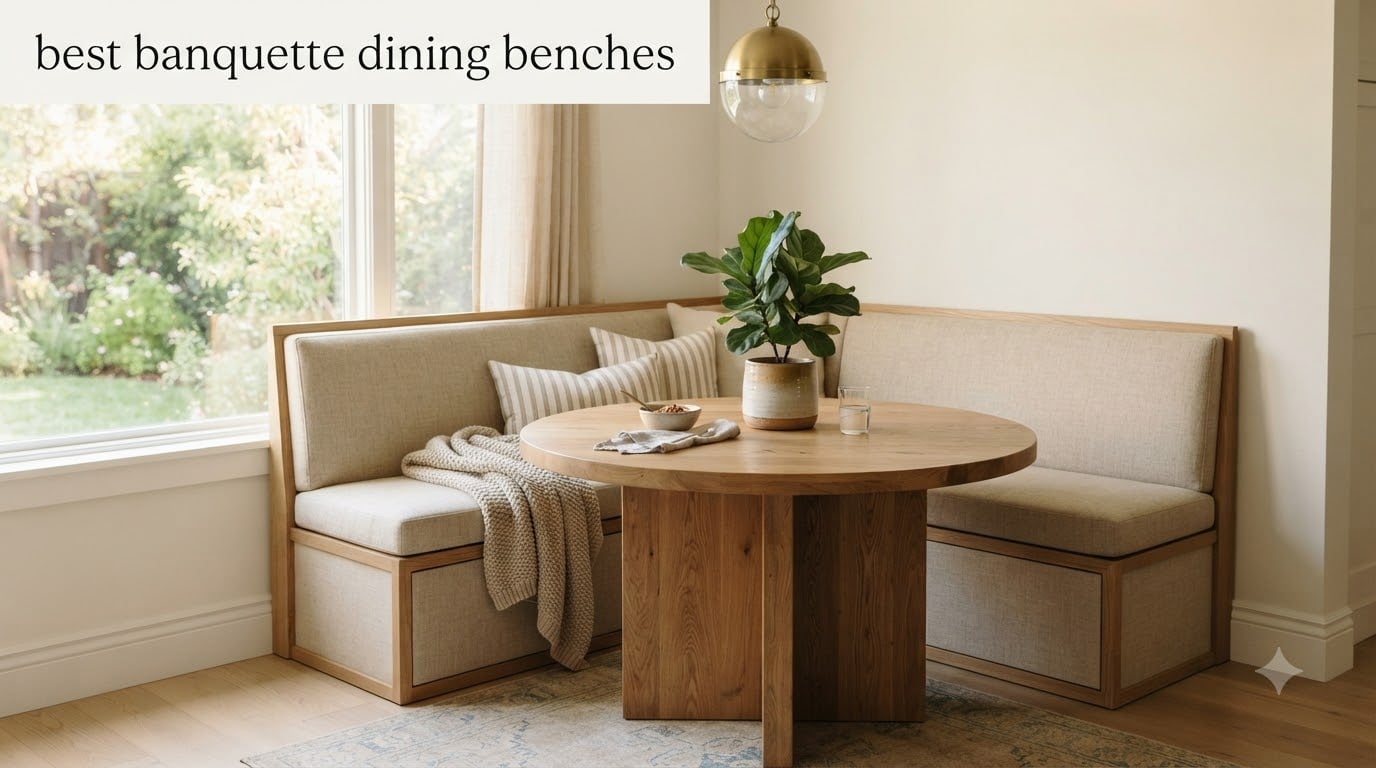 best banquette dining benches