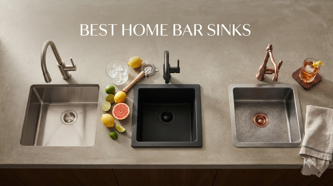 best home bar sinks