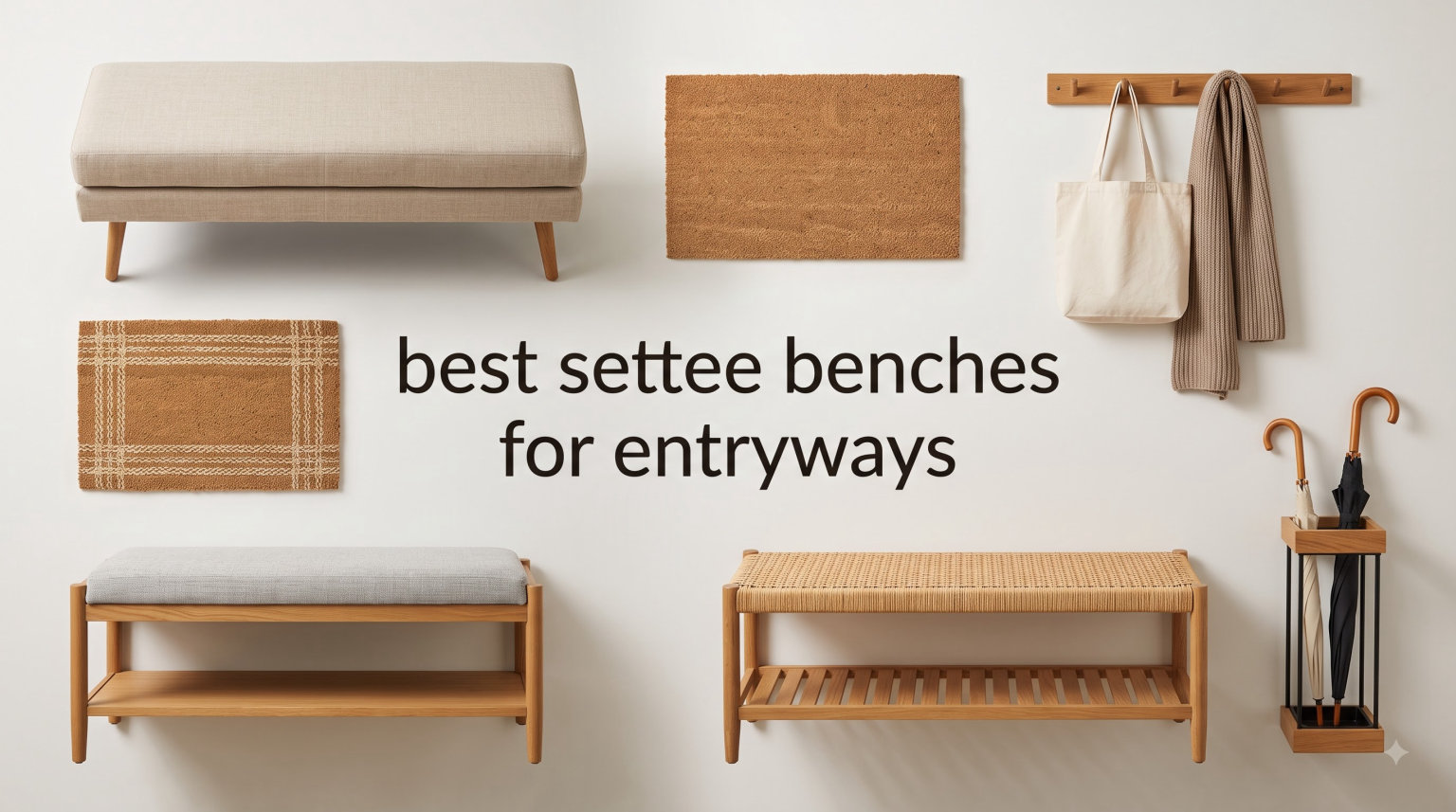 best settee benches for entryways