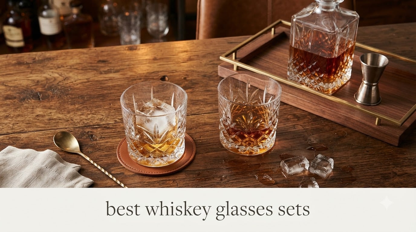 best whiskey glasses sets