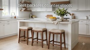 best backless counter stools