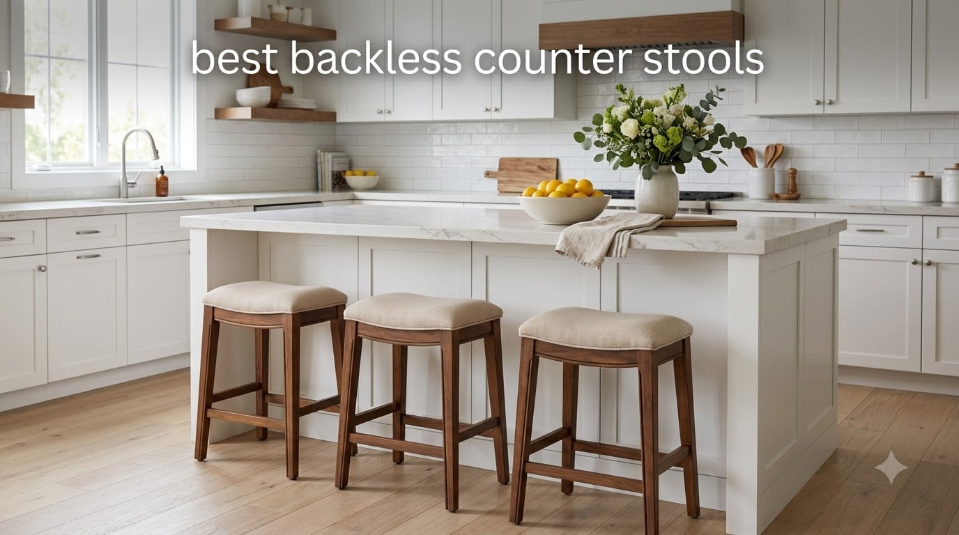 best backless counter stools
