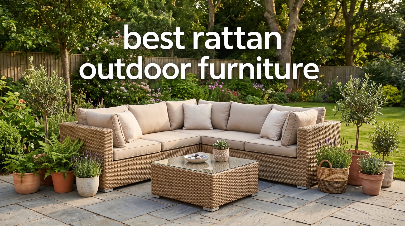 best rattan outdoor furniture