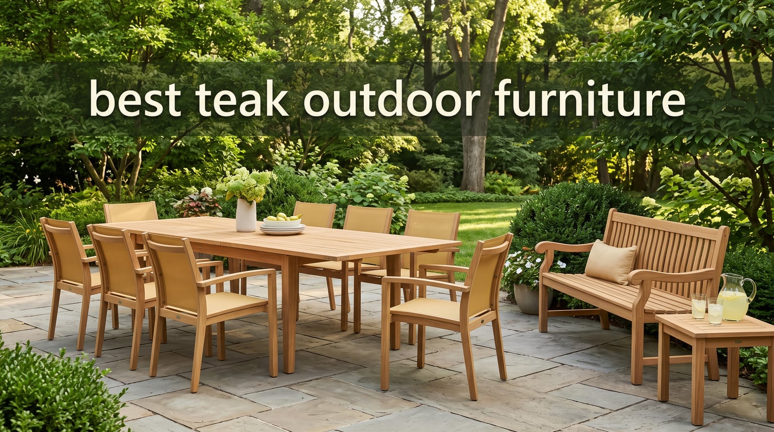 best teak outdoor furniture