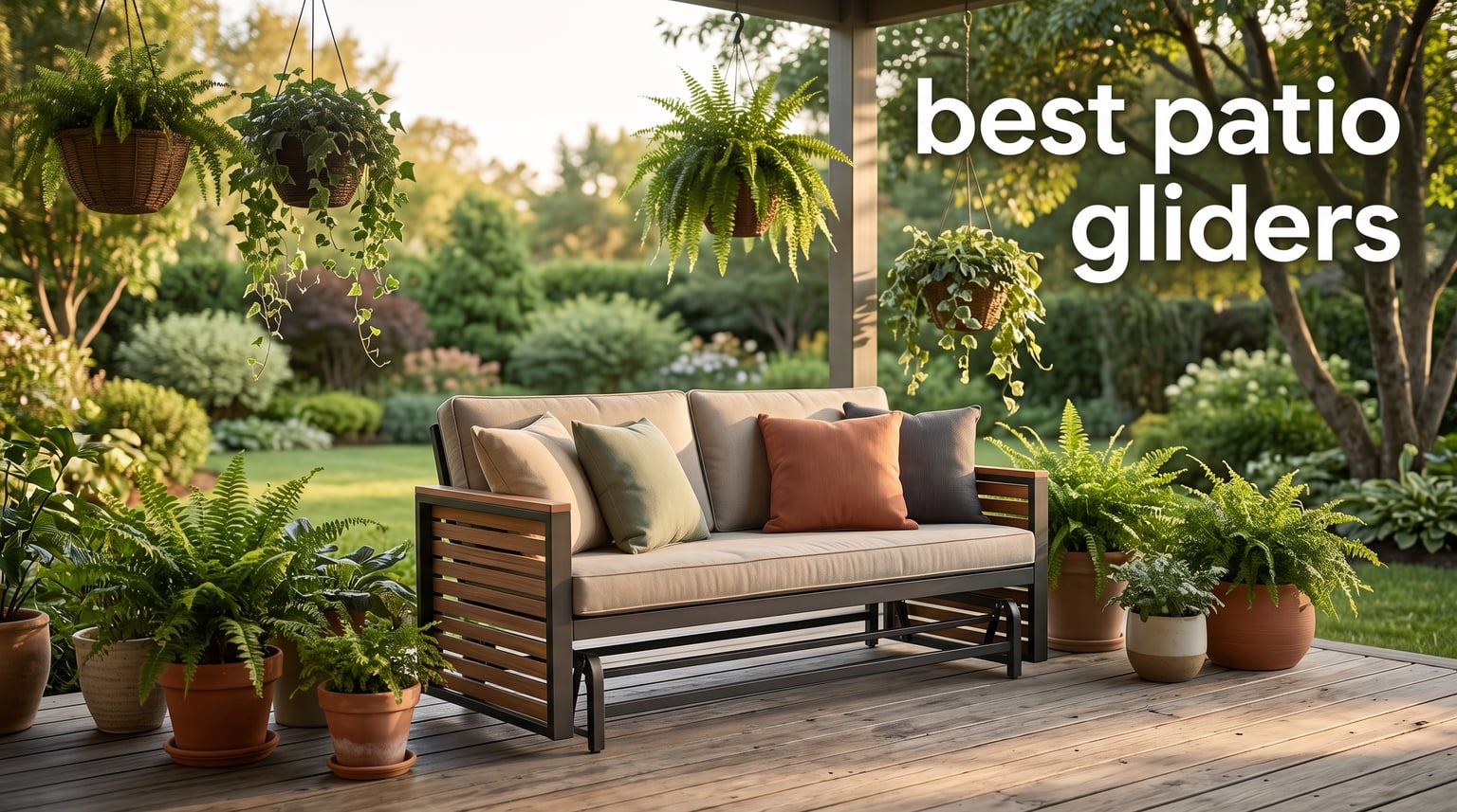 best patio gliders