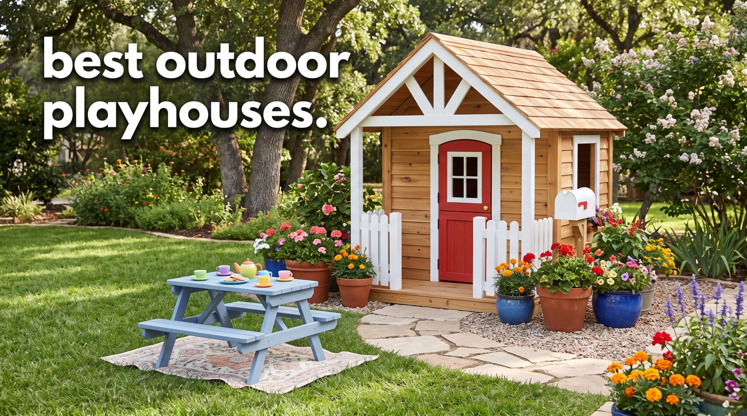 best outdoor playhouses