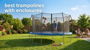 best trampolines with enclosures