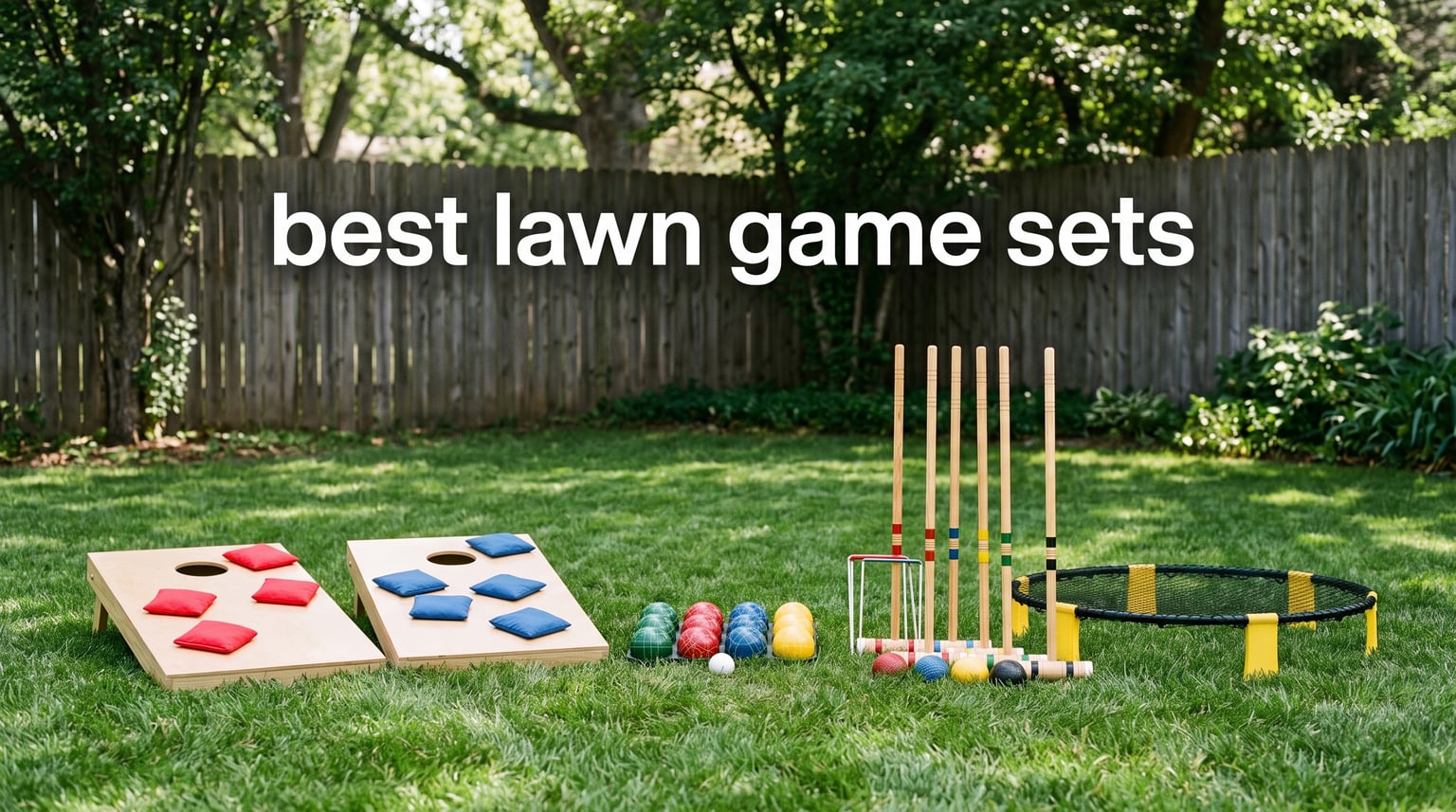 best lawn game sets