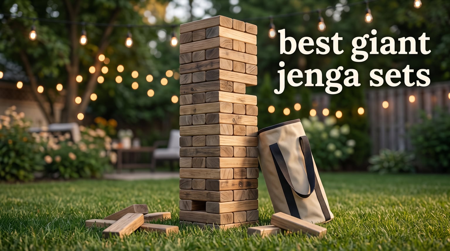 best giant jenga sets