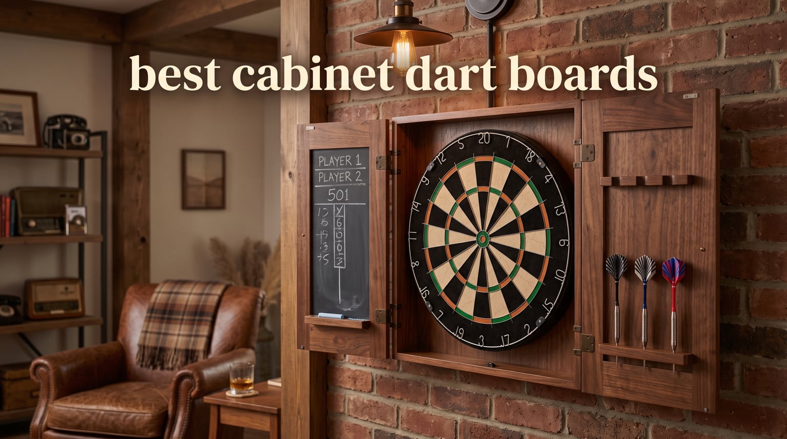 best cabinet dart boards
