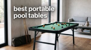 best portable pool tables