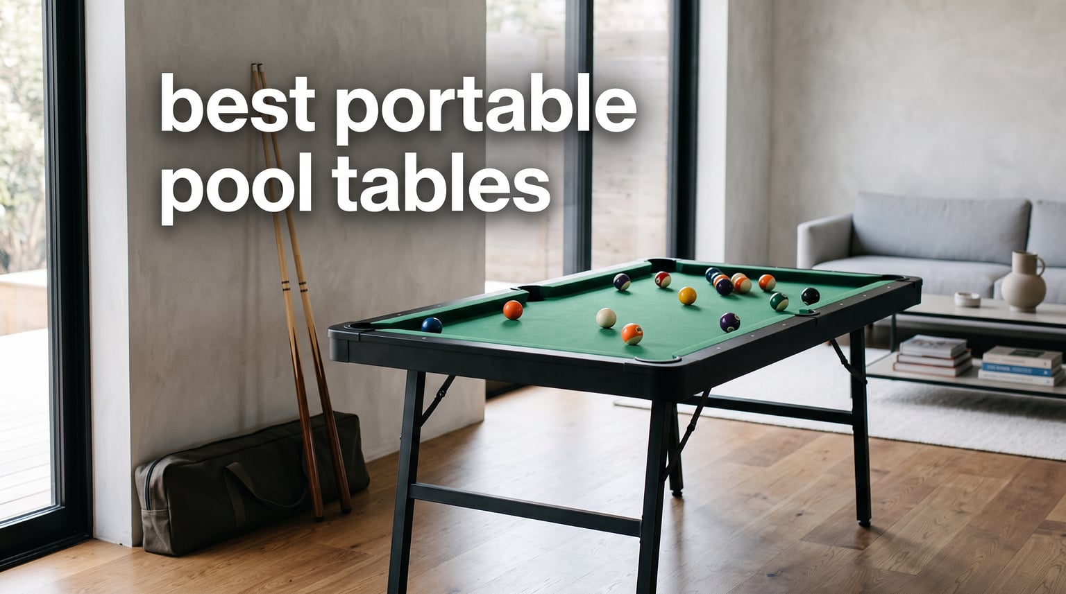 best portable pool tables