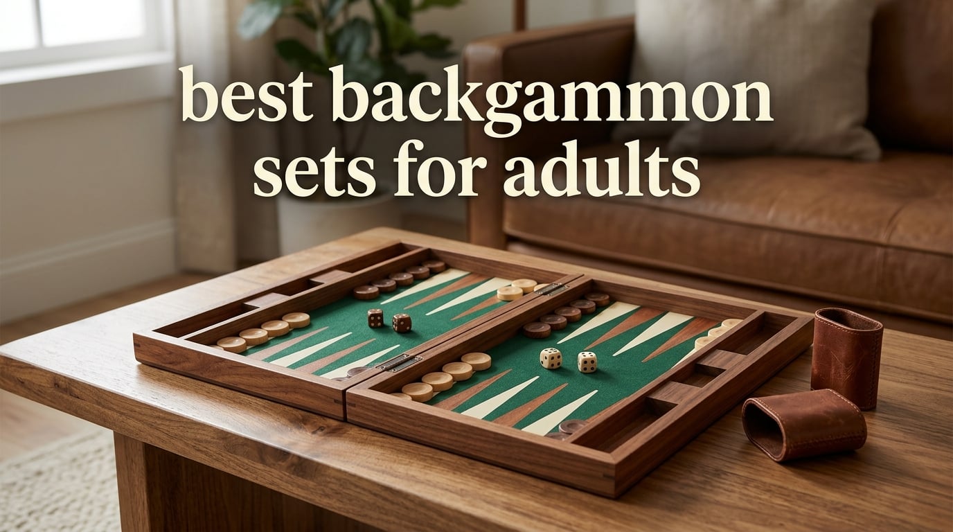 best backgammon sets for adults