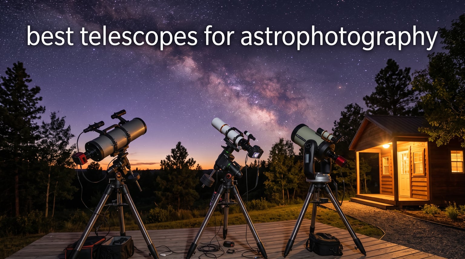 best telescopes for astrophotography