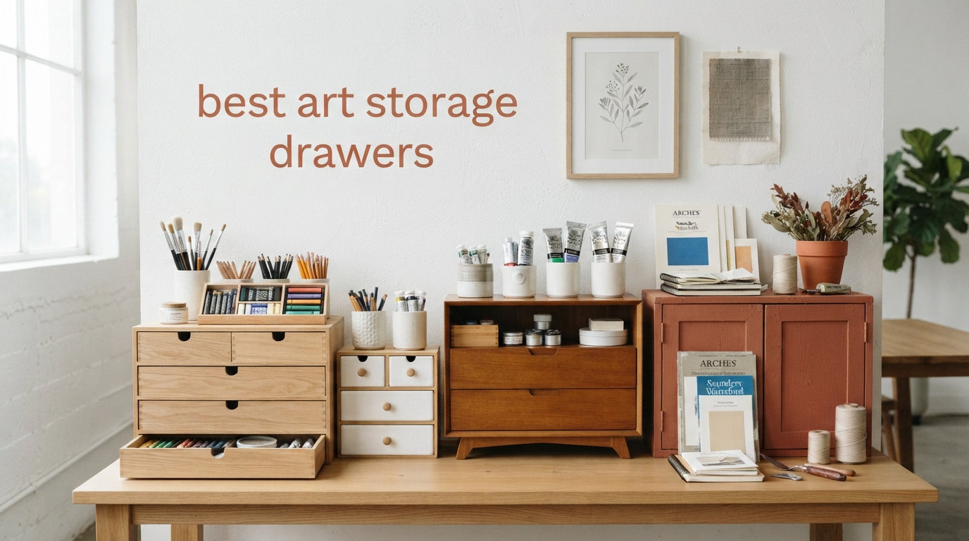 best art storage drawers