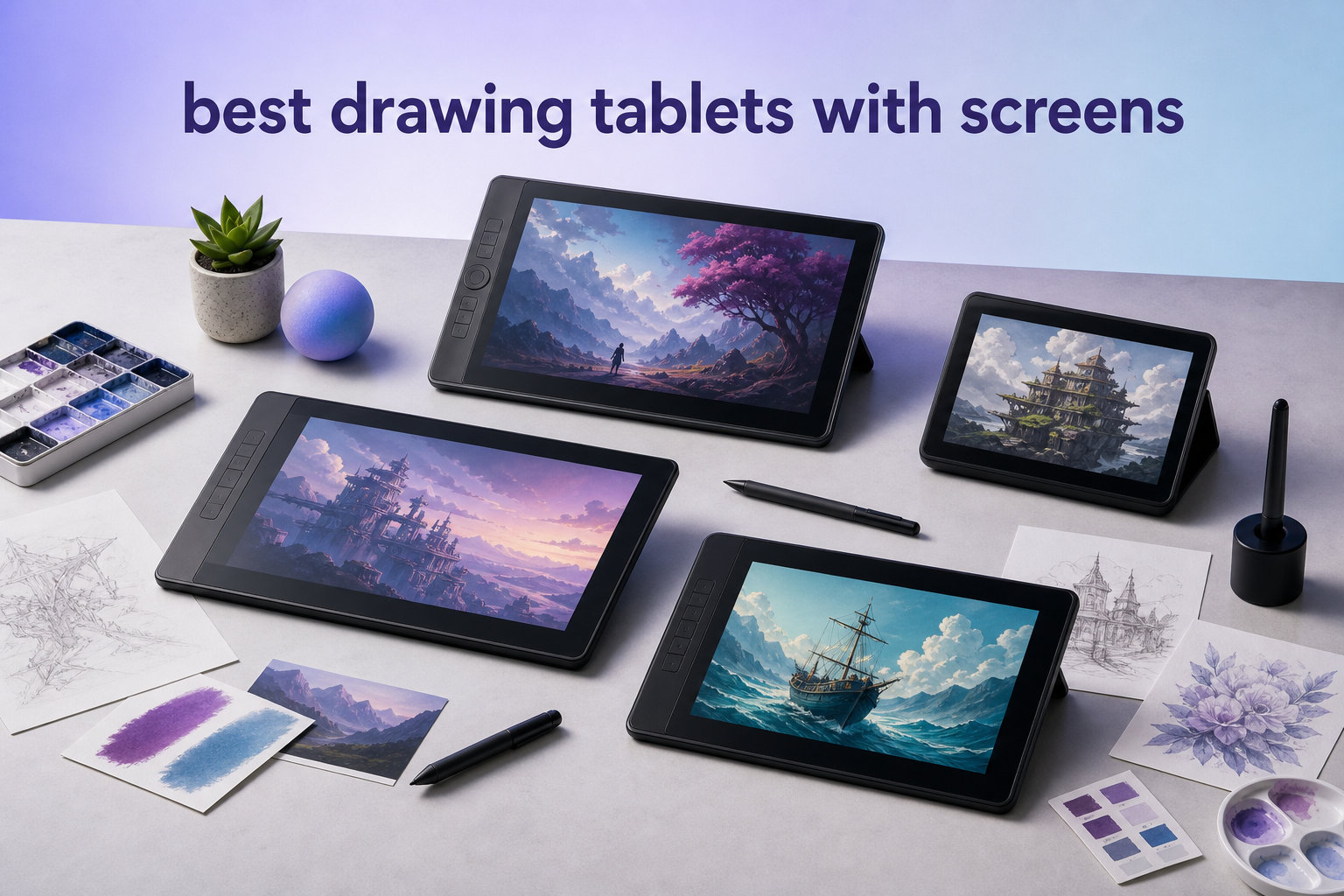 best drawing tablets with screens