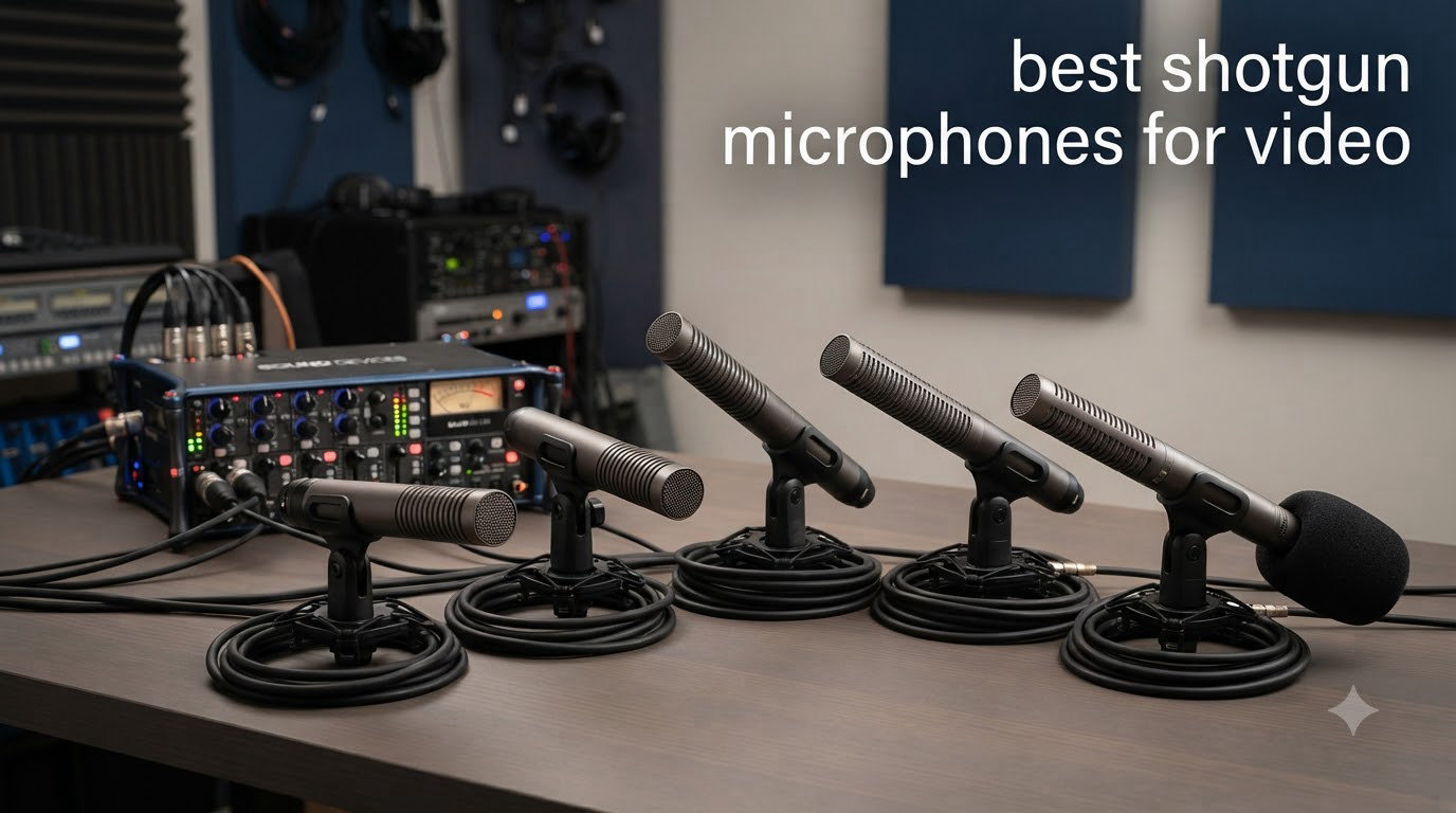 best shotgun microphones for video