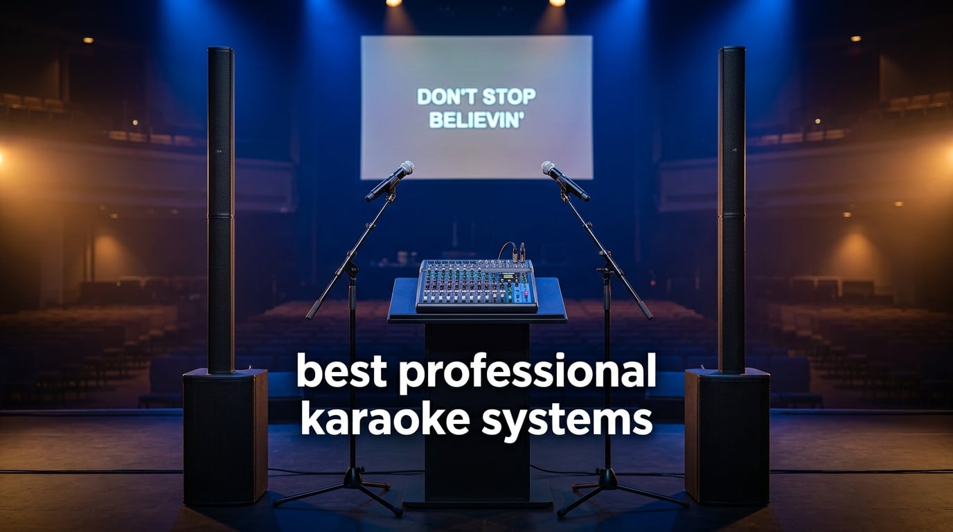 best professional karaoke systems