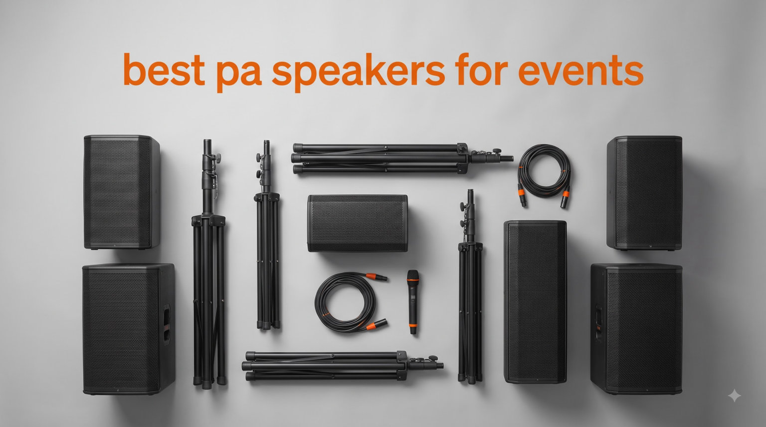 best pa speakers for events