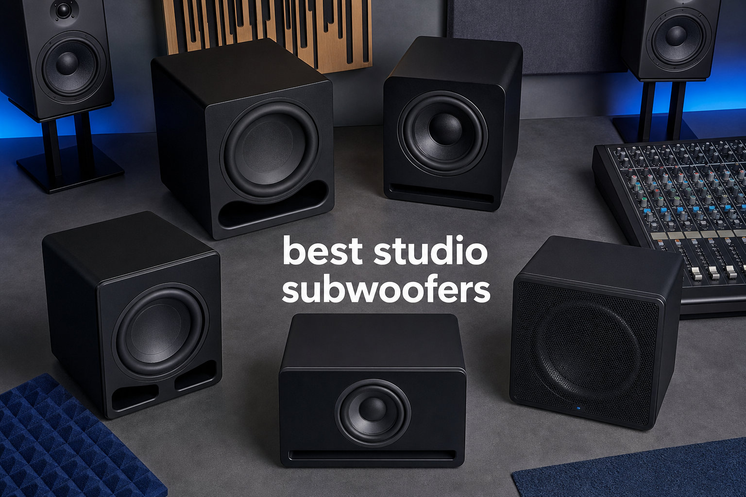 best studio subwoofers
