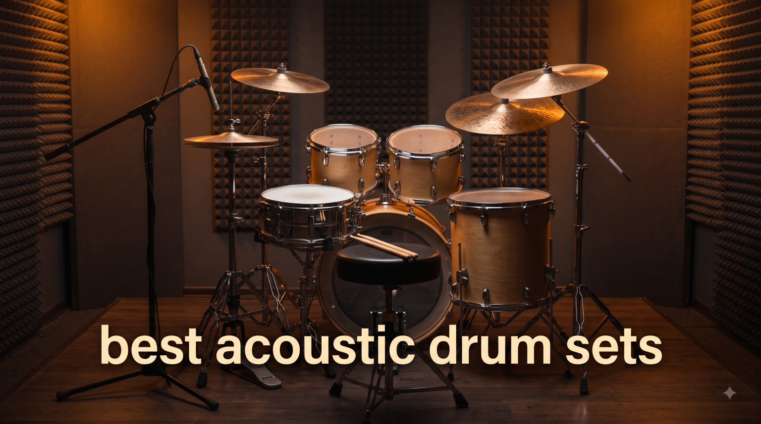 best acoustic drum sets