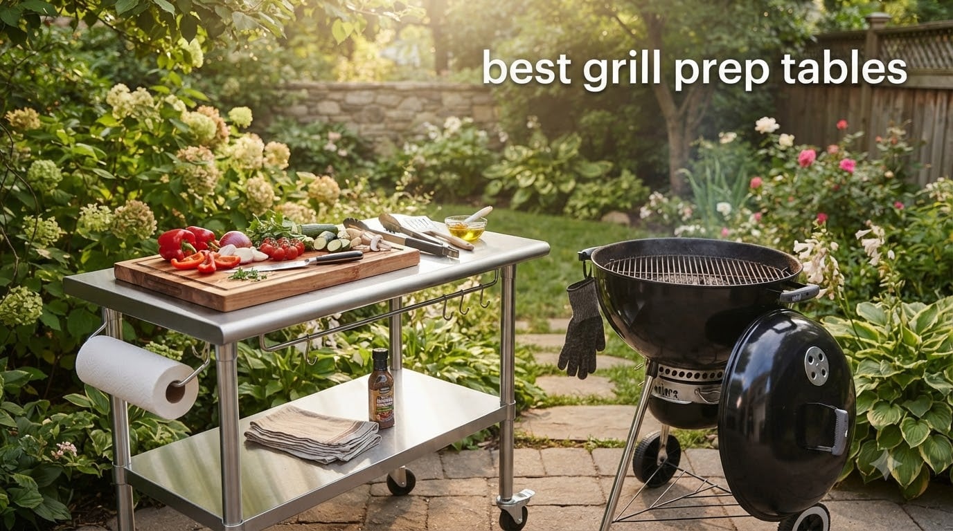 best grill prep tables