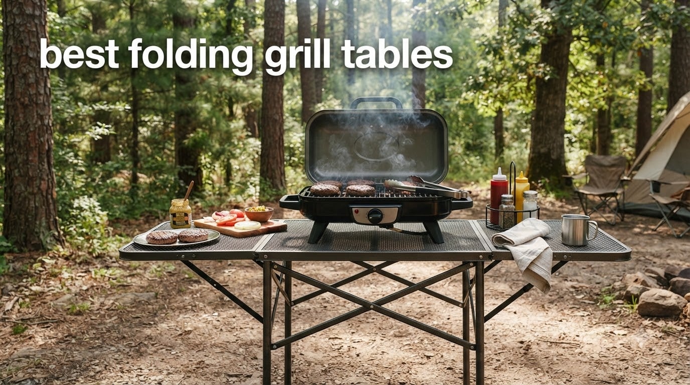 best folding grill tables