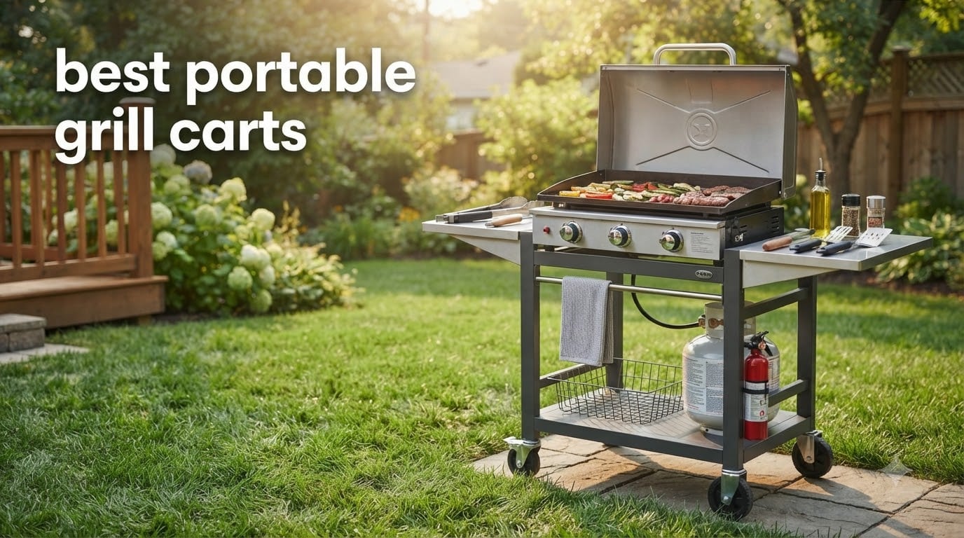 best portable grill carts