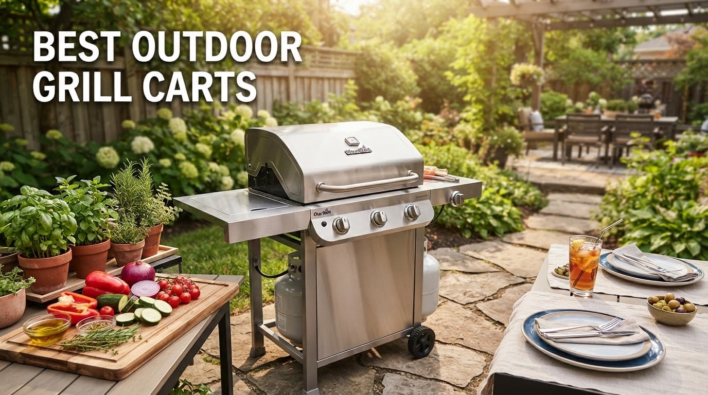 best outdoor grill carts