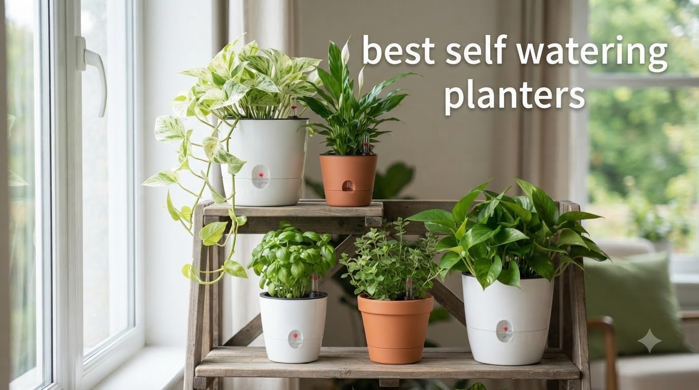 best self watering planters