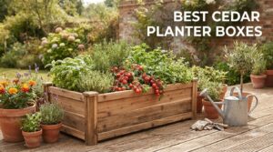 best cedar planter boxes