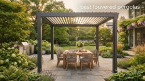 best louvered pergolas