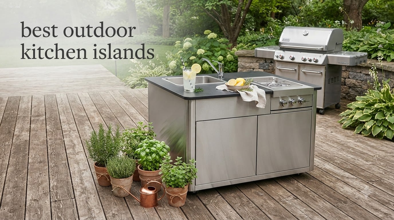 best outdoor kitchen islands