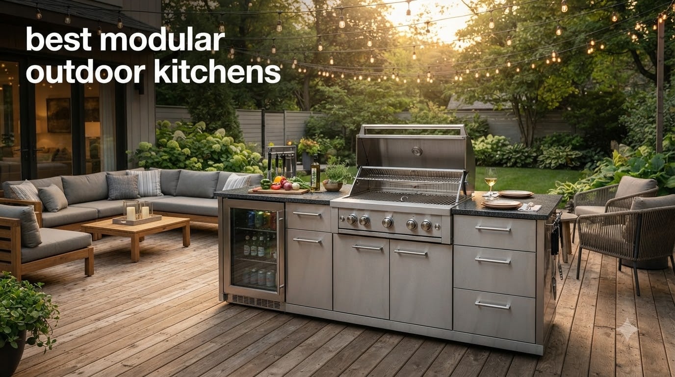 best modular outdoor kitchens