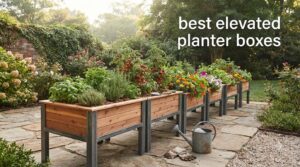 best elevated planter boxes