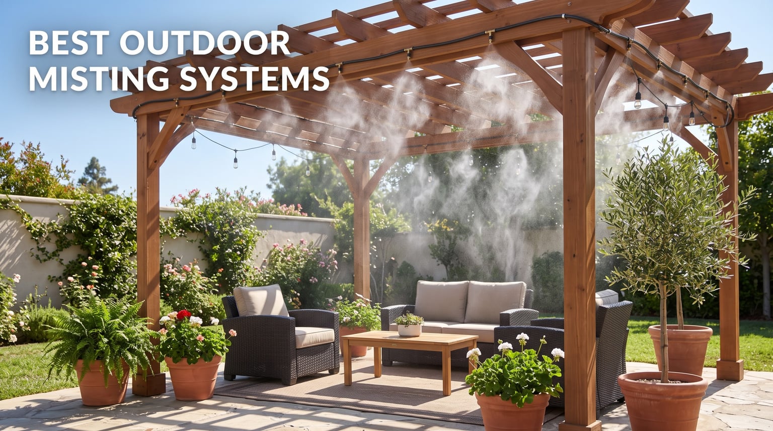 best outdoor misting systems