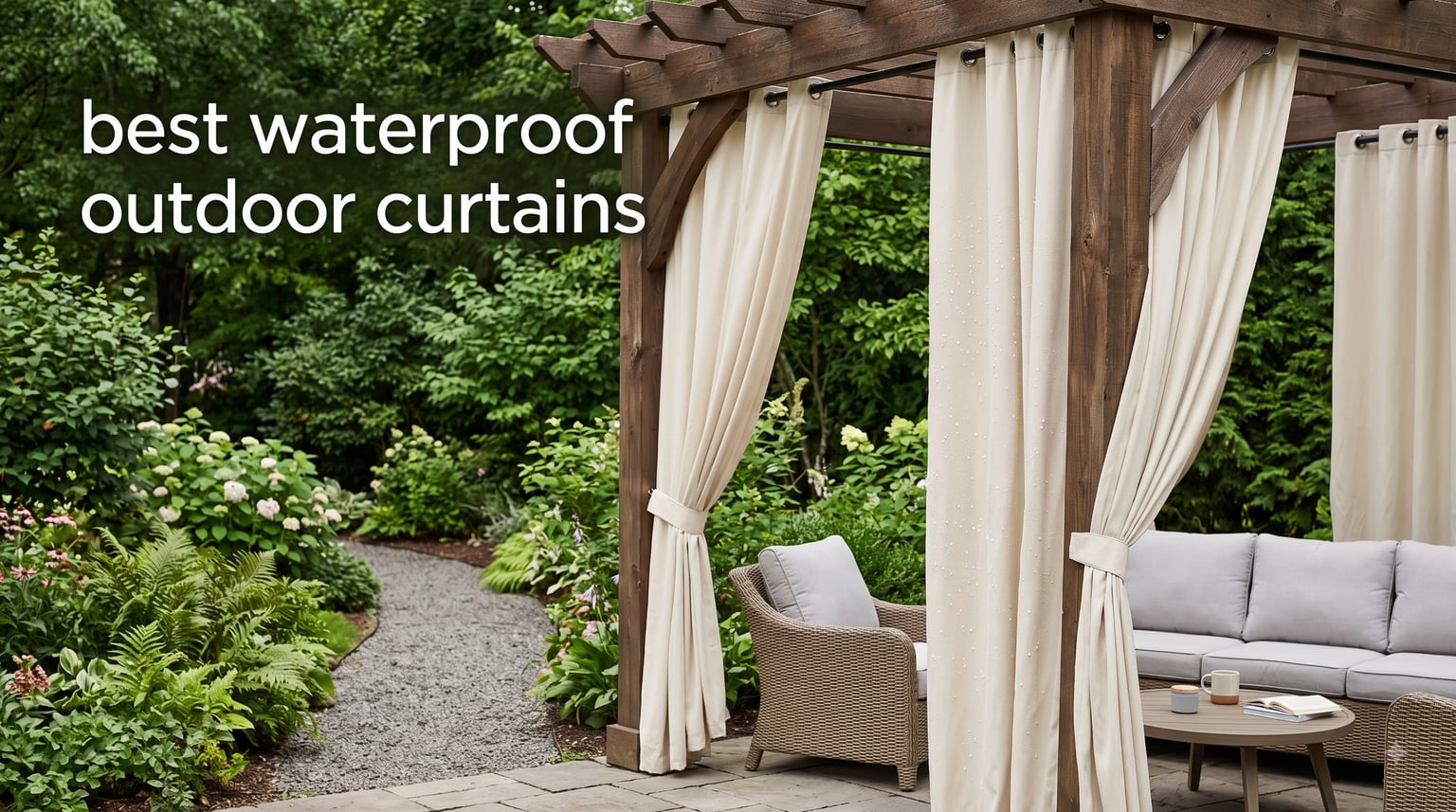 best waterproof outdoor curtains