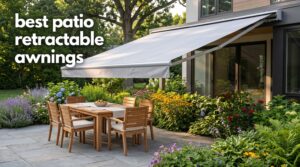 best patio retractable awnings