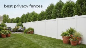 best privacy fences