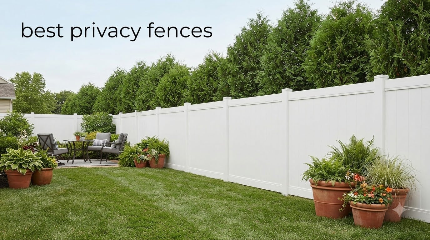 best privacy fences