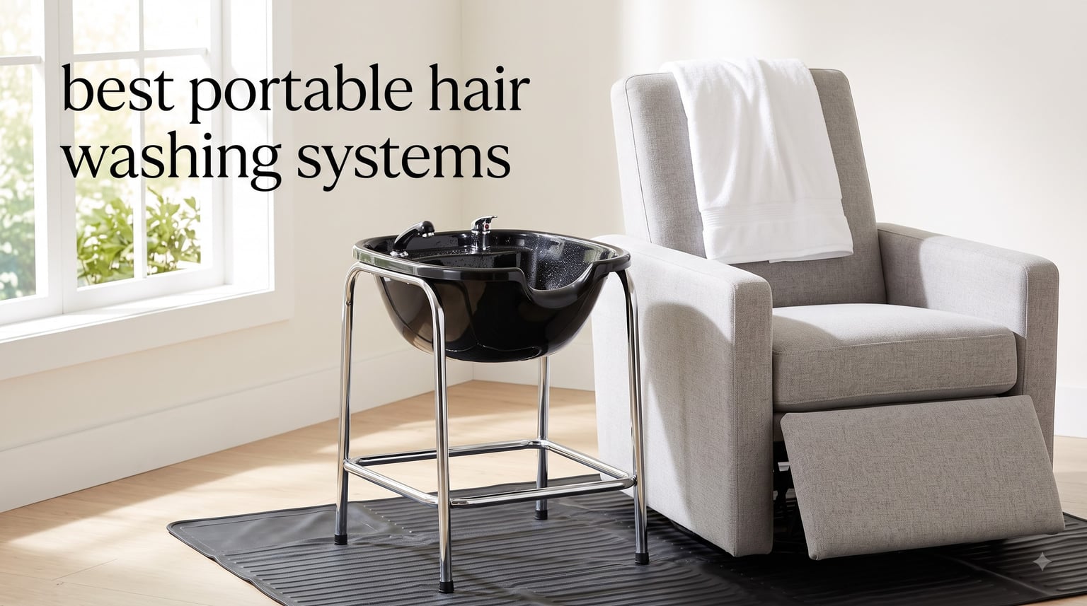 best portable hair washing systems