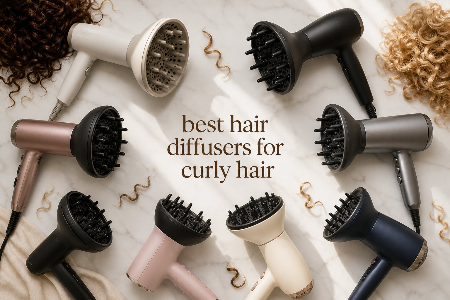best hair diffusers for curly hair