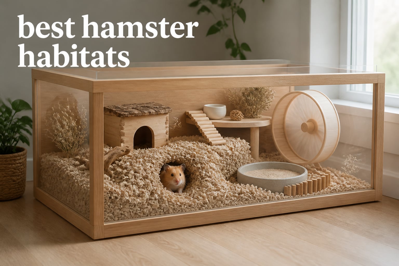 best hamster habitats