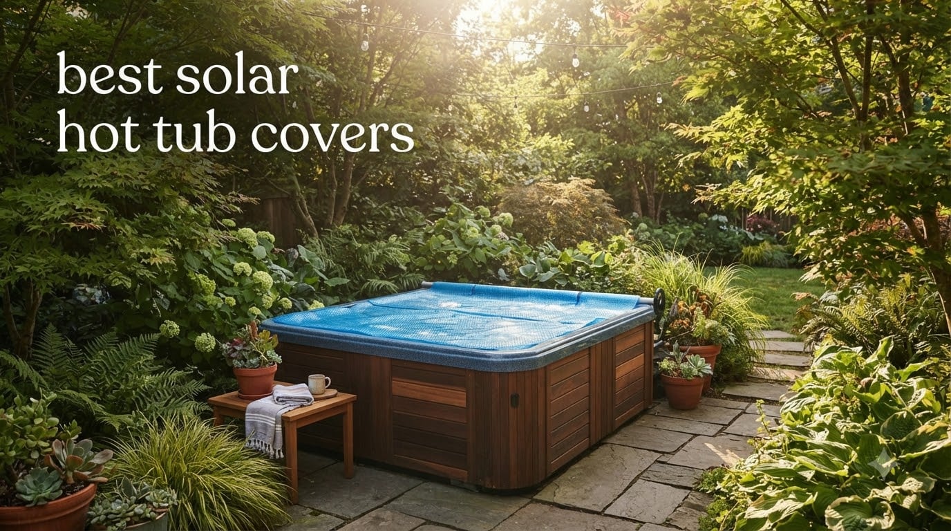 best solar hot tub covers
